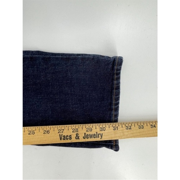 Tommy Hilfiger Women's Low Rise Dark Wash Bootcut Denim Jeans Size 4R - 28W - Picture 2 of 13